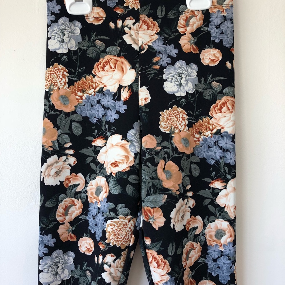 Floral leggings